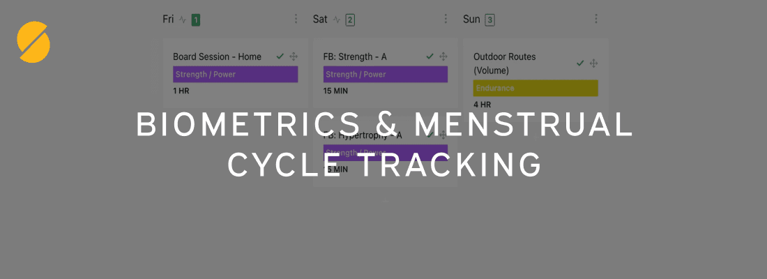 Cover Image for Biometrics & Menstrual Cycle Tracking