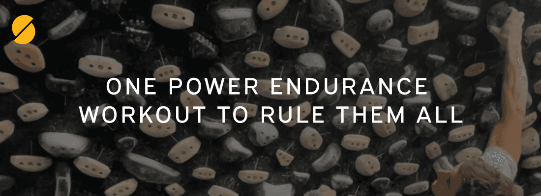 Cover Image for One Power Endurance Workout to Rule Them All